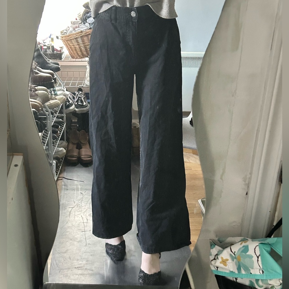 Skater Wide-Leg Jeans (Garage).